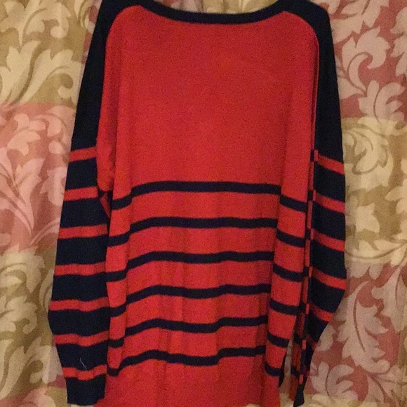 Wool blend stripe sweater by long tall sally - Picture 3 of 5